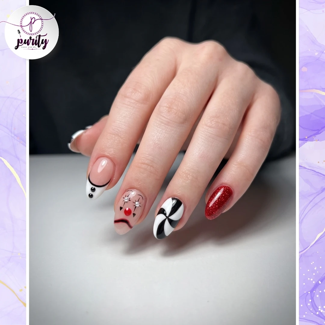 Natural nails art